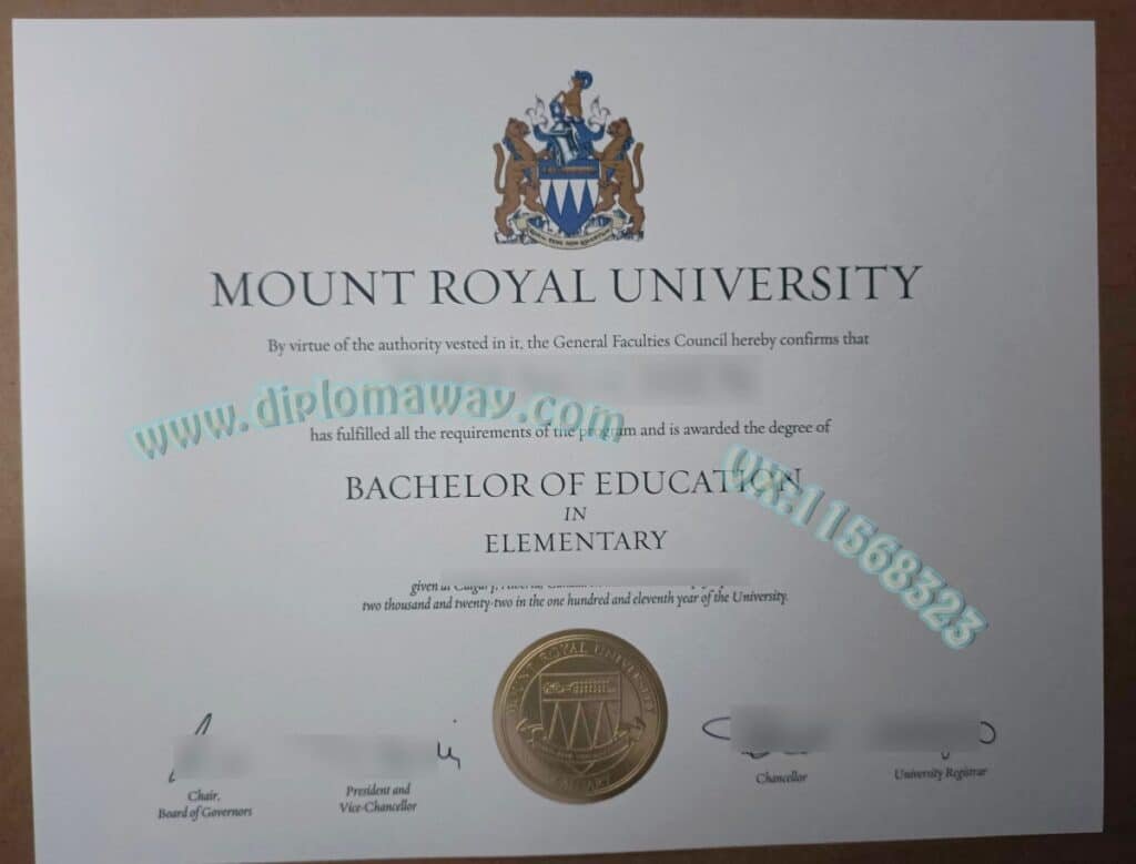 皇家山大学学位证