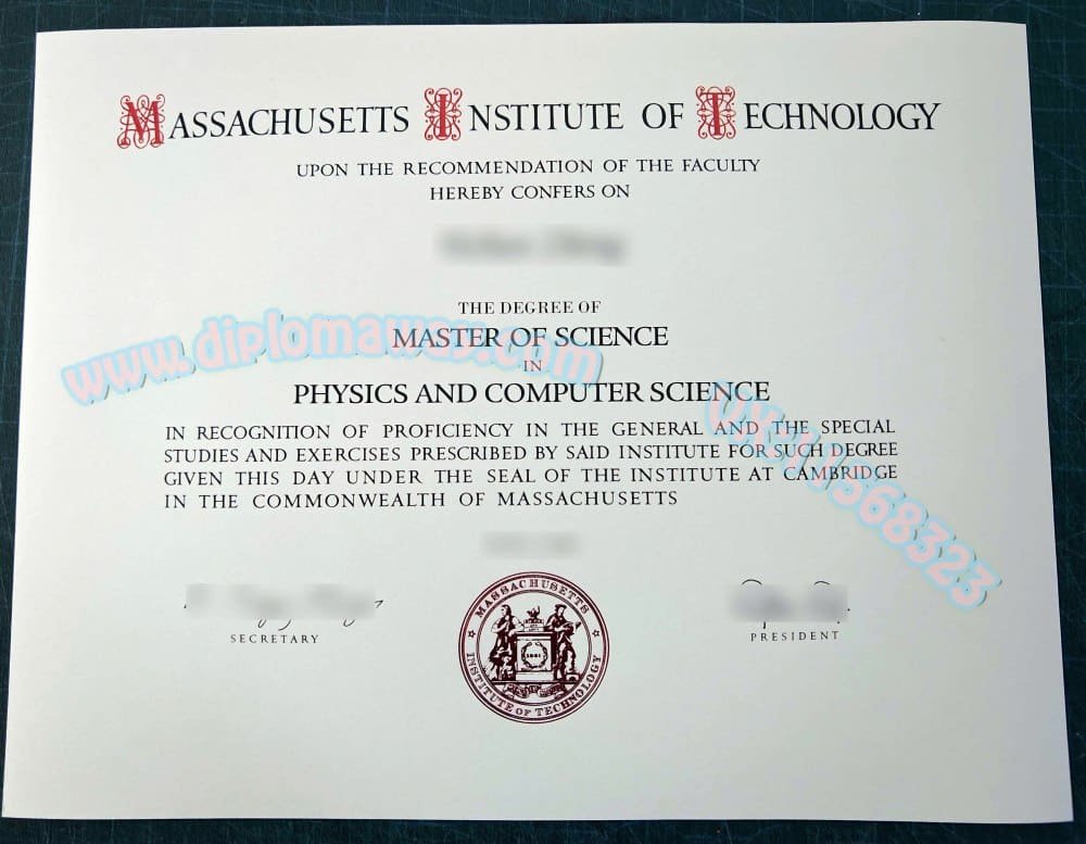 美国MIT毕业季来临急需一张麻省理工学院毕业证与学位证太逼真 - 文凭之路