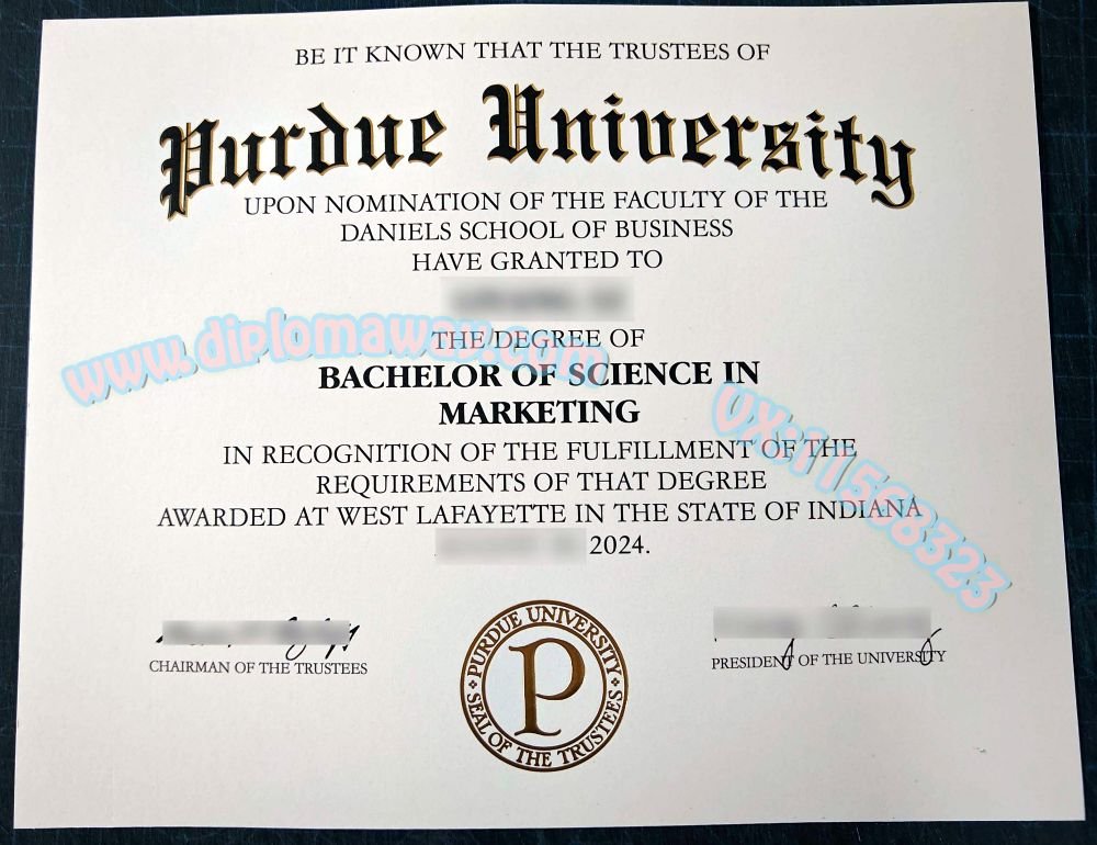 普渡大学毕业证