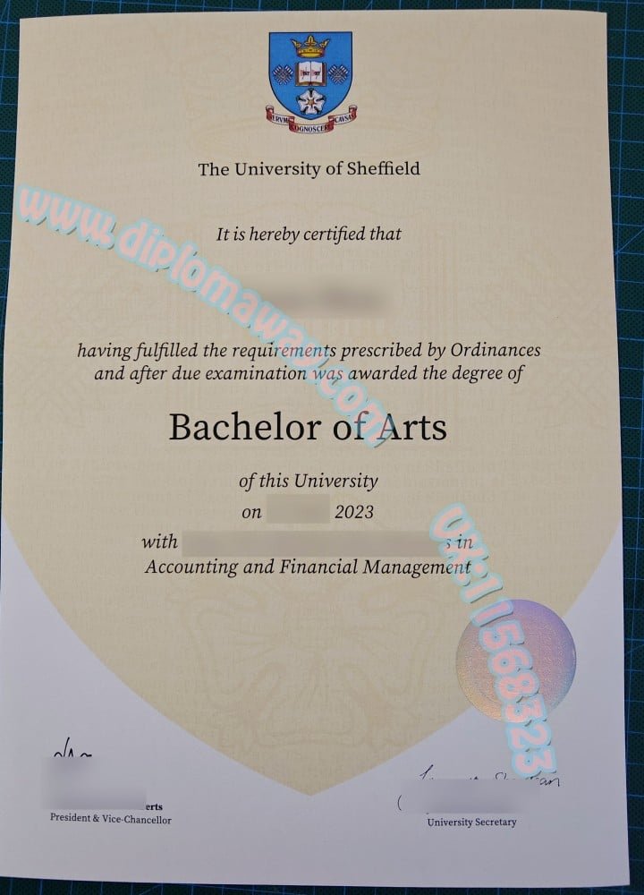谢菲尔德大学毕业证