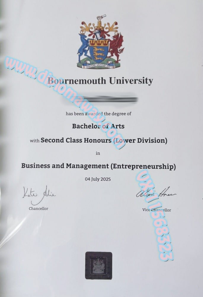 伯恩茅斯大学毕业证
