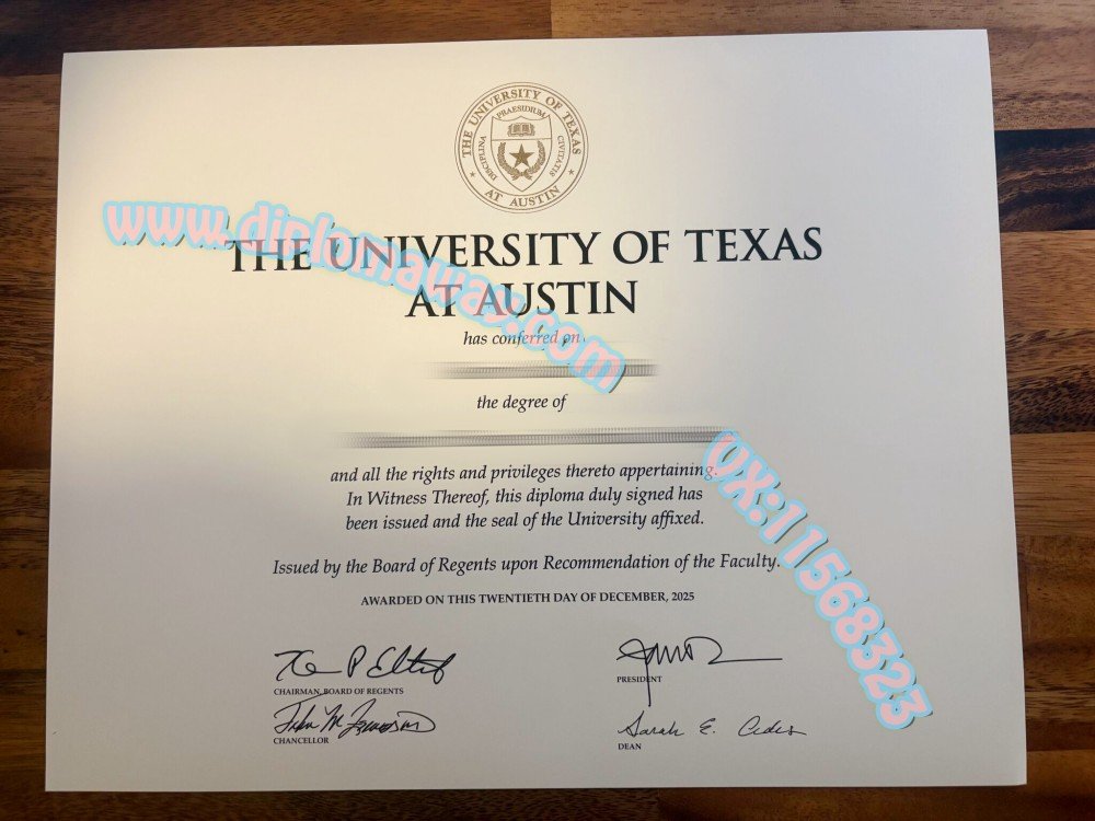 美国UT-Austin毕业证