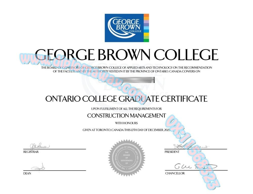 乔治布朗学院毕业证