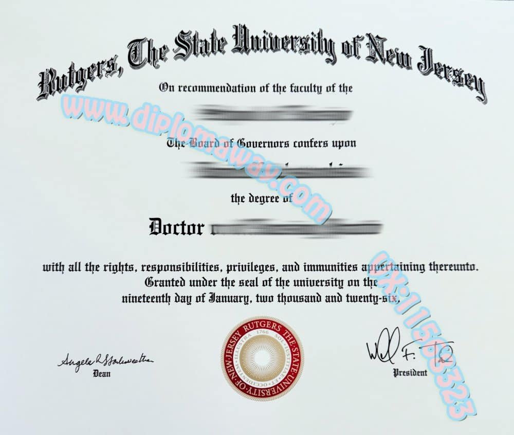 罗格斯大学学位证