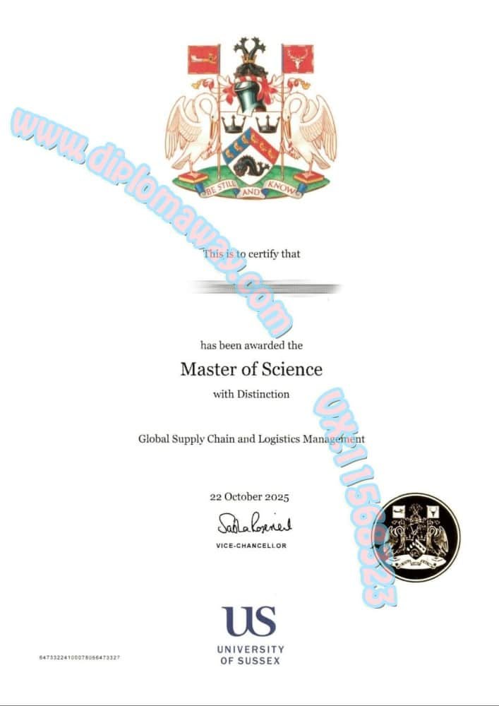 萨塞克斯大学学位证