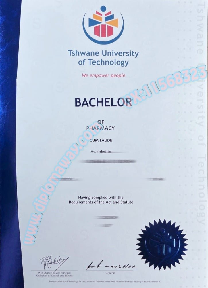 茨瓦尼科技大学毕业证